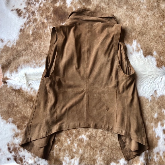 For Joseph Deerskin Suede Vest - Picture 2 of 5